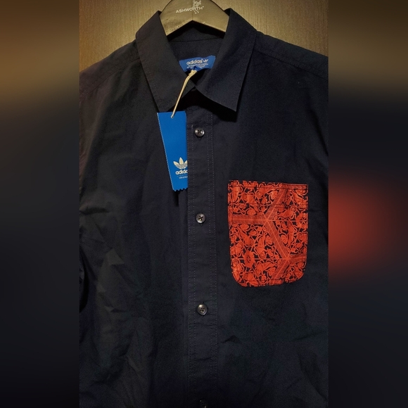 BNWT Adidas Originals Year Of The Ram Button-Up - Picture 2 of 5